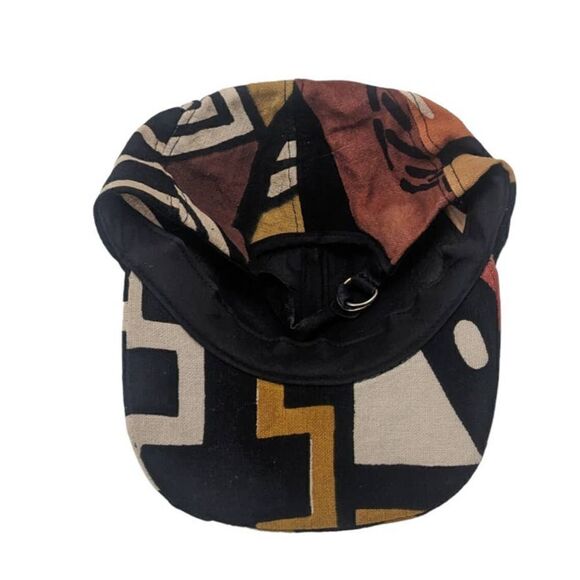 Vintage‎ 80s 90s Bohemian Tribal Aztec Strapback Dad Hat Adjustable - Picture 2 of 6